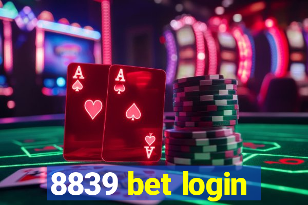 8839 bet login